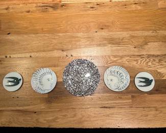 GLASS PLATES BY JOHN DERIAN