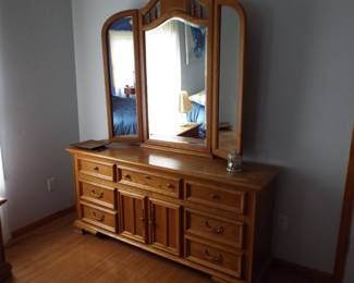 Dresser w/ Mirror $300