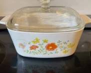 RARE Corningware Wildflower Pattern and Peach Floral Patter Make Offer