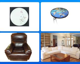 estate sale collage