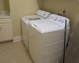 GE Washer and Maytag Electric Dryer
