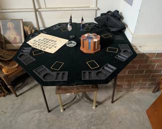 Card Table and Game Topper