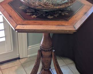 Vintage Octagonal Side Table