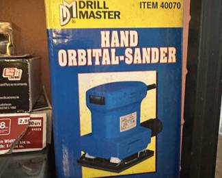 TOOLS  ORBITAL SANDER