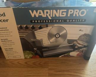 WARING PRO FOOD SLICER