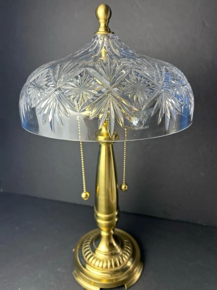 001 gorgeouswaterfordcrystalbrass19desk