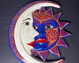 171 handpaintedceramicsunandmoonwallp