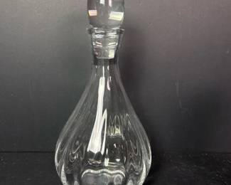 176 vintagelenoxglassdecanterwithstoppe