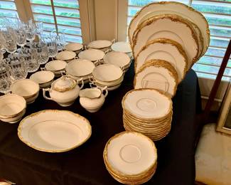 Cauldon “Eden” china set