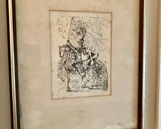 Salvodor Dali lithograph