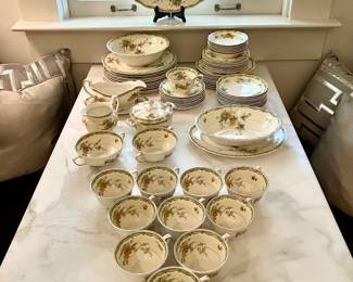 Johnson Bros “Old Staffordshire” china set