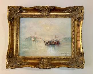 W.G. Hoffman oil on canvas painting