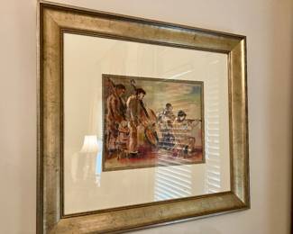 Louis Wolchonok signed painting