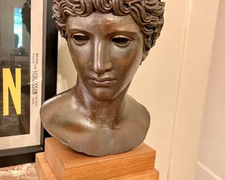 Bronze bust