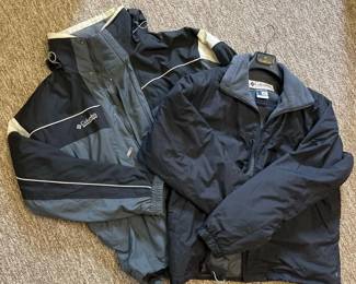437 pairofcolumbiamensmediumjackets