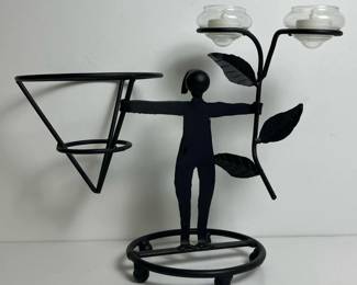 467 metalcandleholderplantpotstandhuma