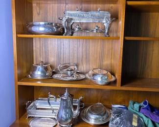 371 assortedvintagesilverplatemetalkitc