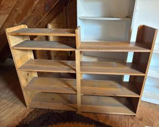164 vintagewoodenbookcase