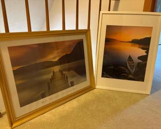522 pairofframedwaterlandscapeartfrom
