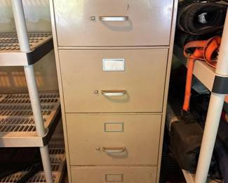 599 4drawerverticalmetalfilingcabinet