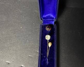 631 antiquestickpinswithadolfstettinerj