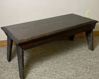 489 1940hillerhandcrafteddarkfinishwood