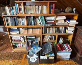199 hugebookcollectionwithwoodenbookshe