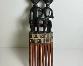 065 handcarveddoublefiguremotifghanaian