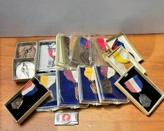 319 vintagetrackfieldcrosscountrymedals
