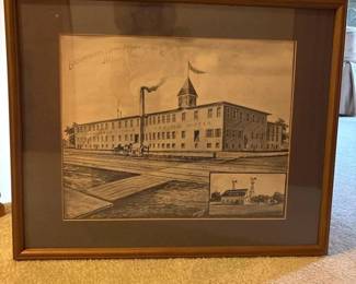 069 21x17antiquedhhurdcolithographl