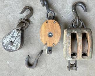 070 bostonlockportvintagewoodenblockand