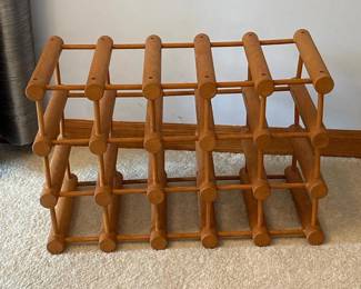 260 fifteenbottlewoodenwinerack