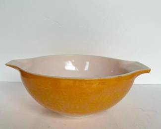118 pyrexyellowdaisymixingbowlvintageu
