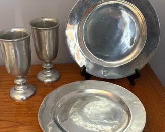 291 wiltonarmetalecolonialplateandgoble