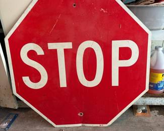 404 30redreflectivemetalstopsign