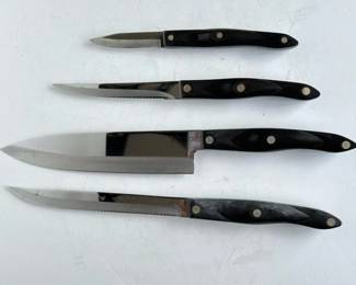 293 cutco4pieceknifesetchefbreadutili