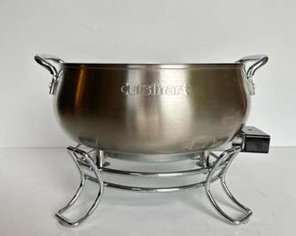 126 cuisinartelectricfonduepot13forks