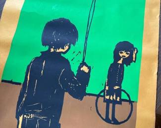 023 23x335silkscreenartprintgraphicc