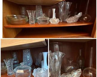 289 mixedvintageglasswarelot