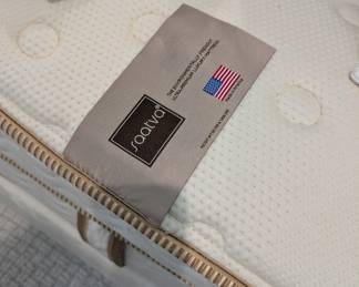 Saatva king mattress!