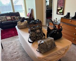 Black Coach purse sold