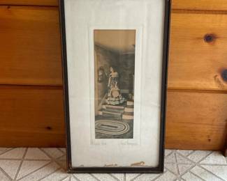 033 8x145framedvintagefredthompsonme