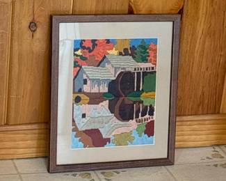 032 155x19framedneedlepointwatermilla