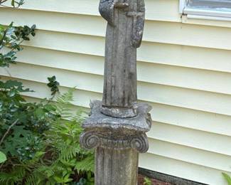 004 48concretereligiousstatuewithgreek