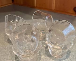 099 8vintagefirekingglasscustardcups