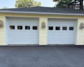 115 setof3rusticmetalwallplantersconc