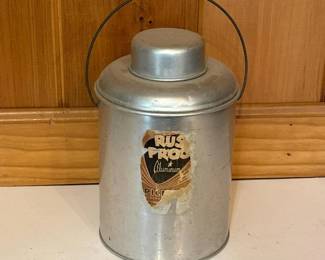 162 vintagefarisaluminumpicnicjug