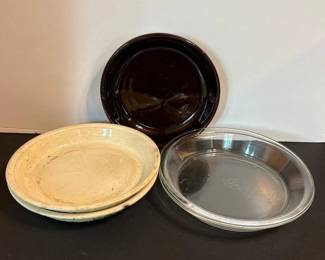 283 fivevintagepieplatespyrexandovens