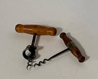 178 pairofvintagethandlecorkscrews