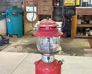 237 vintagecolemansinglemantleredlanter